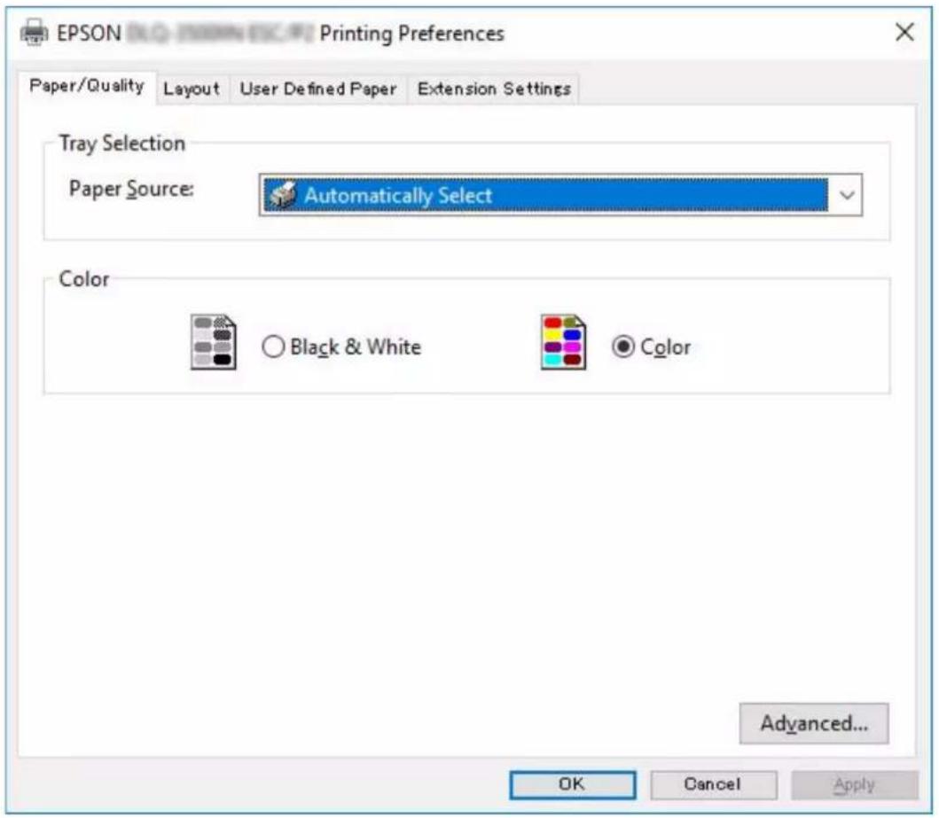 EPSON DLQ-3500IIN - Bemærk: - 3