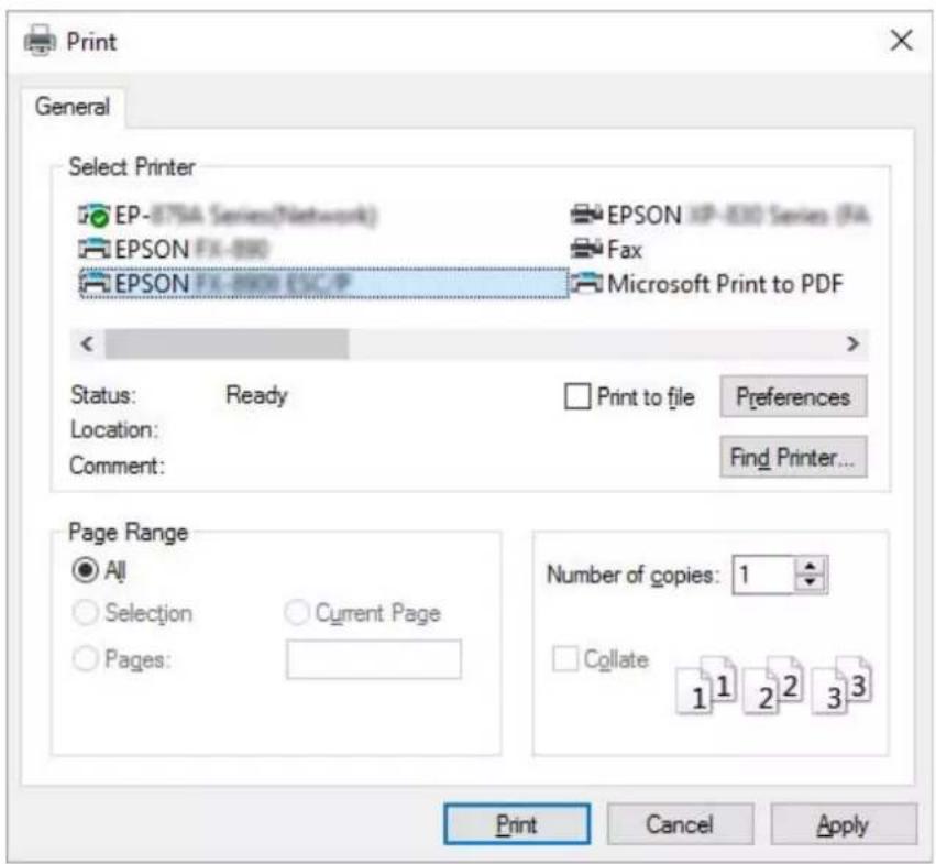 EPSON DLQ-3500IIN - Bemærk: - 1