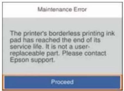 EPSON Expression Home XP-4105 - Udskiftning af en vedligeholdelseskasse - 2