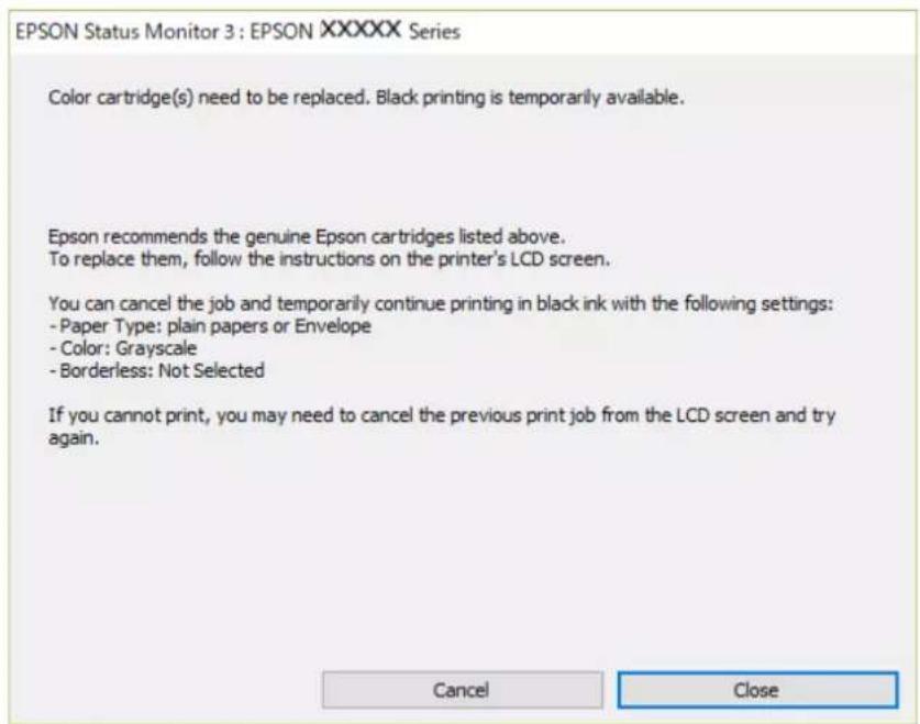 EPSON Expression Home XP-4105 - Udskiftning af blækpatroner og andre forbrugsvarer - 1
