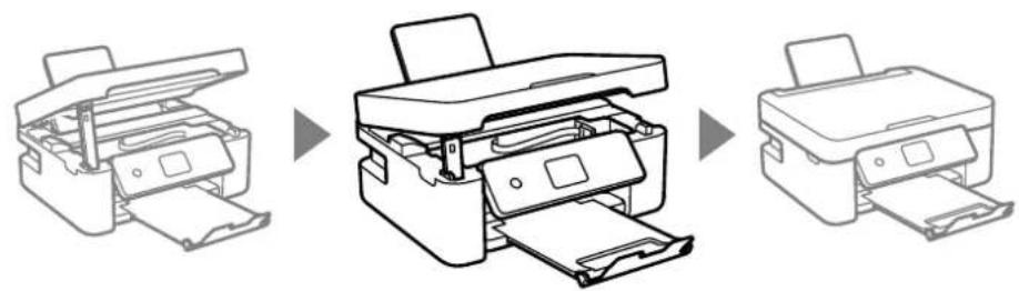 EPSON Expression Home XP-4105 - Luk scannerenheden. - 2