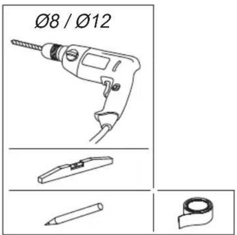 Ø8 / Ø12