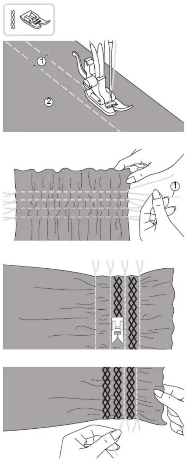 NECCHI K417A - Smocking - 1