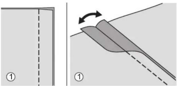 NECCHI K417A - Joining the pieces of the fabric - 2
