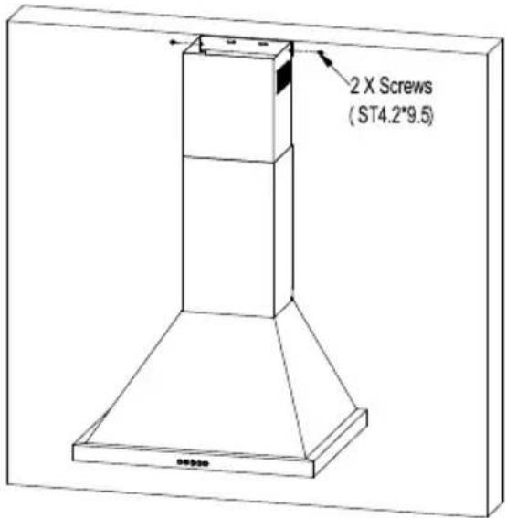 2 X Screws (ST4.2*9.5)