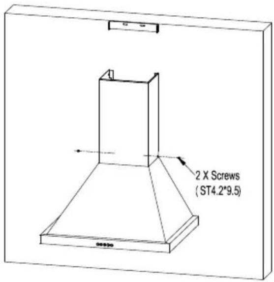 2 X Screws (ST4.2*9.5)