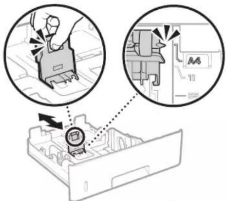 CANON i-SENSYS LBP325x - Papír betöltése a papírfiókba - 2
