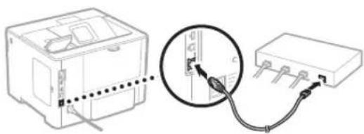 CANON i-SENSYS LBP325x - Para conectar via LAN com fio - 2