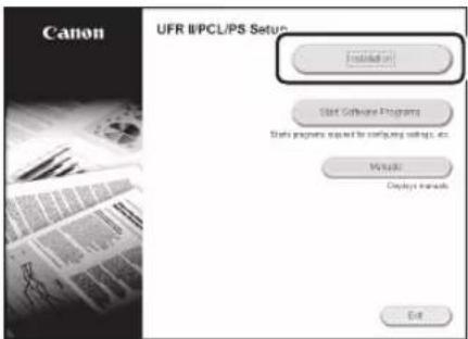 CANON i-SENSYS LBP325x - Installing the software - 17