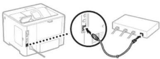 CANON i-SENSYS LBP325x - Traadiga LAN-võrgu kaudu ühendamine - 2