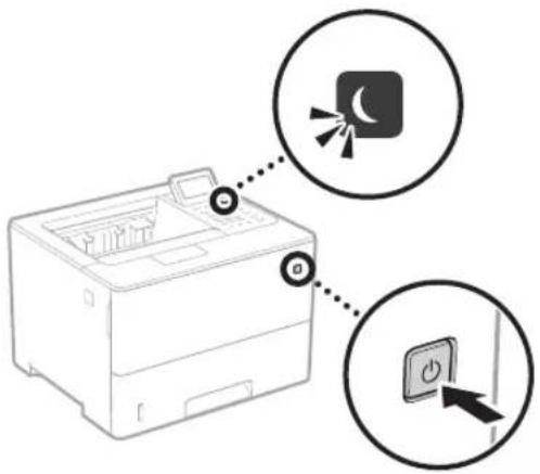 CANON i-SENSYS LBP325x - Το μηχάνημα δεν φαίνεται να λειτουργεί - 1