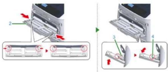 OKI C824dn - Cleaning the Paper Feed Rollers (MP Tray) - 10
