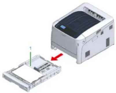 OKI C824dn - Cleaning the Paper Feed Rollers (Tray 1/Tray 2/Tray 3/Tray 4/Tray 5) - 1