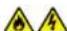 OKI C824dn - Fire or electric shock may result. - 1