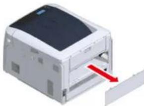 OKI C824dn - Installing the Duplex Unit (C824n, C834nw Only) - 4