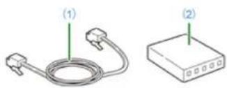 OKI C824dn - Connecting a LAN Cable - 1