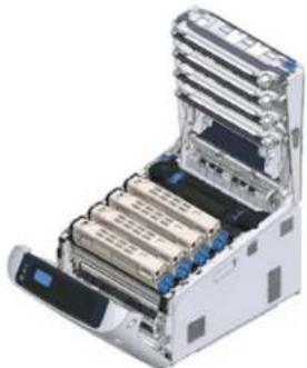 OKI C824dn - Installing Consumables - 7