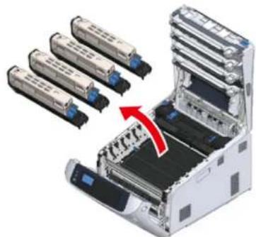 OKI C824dn - Error Code "382", "383", "385", "639", "640" - 3