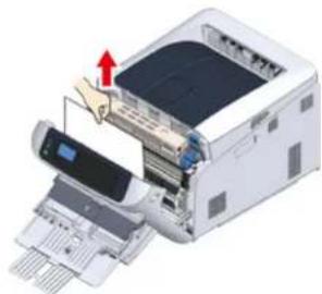 OKI C824dn - Error Code "390", "637" - 3