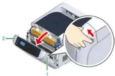 OKI C824dn - Installing Consumables - 1