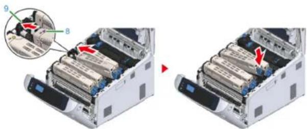 OKI C824dn - For C (cyan), M (magenta), Y (yellow) Toner Cartridge - 9