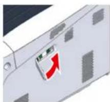 OKI C824dn - Installing the Wireless LAN module (C824, ES8434 Only) - 5