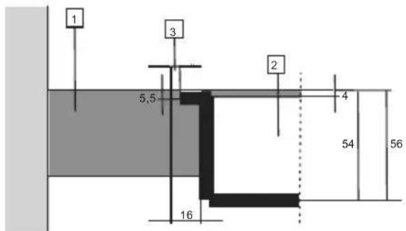GORENJE ECT641BSC - Bordplade af sten - 1