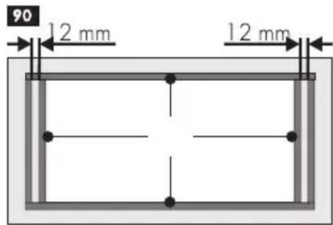 90 12 mm 12 mm