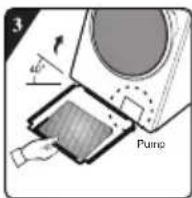 HISENSE WDQY1014EVJM - ⑧ Noise-Reduction Bottom Plate Installation Instructions - 5