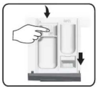 HISENSE WDQY1014EVJM - Detergent dispenser - 1