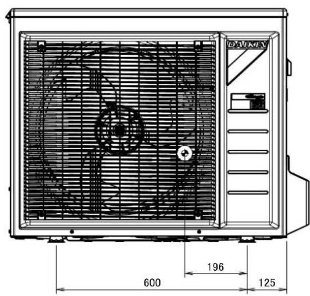 DAIKIN FTXM60M - - 1 Centre of Gravity - 1