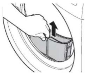 LG RC80U2AV4Q - Cleaning the Lint Filter - 2