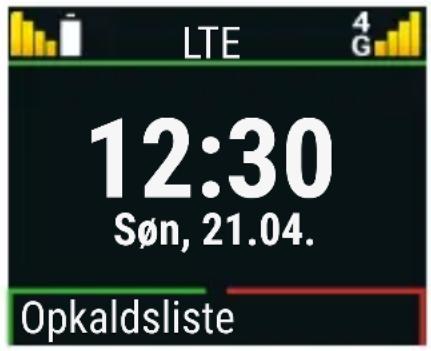 LTE 12:30 Søn, 21.04. Opkaldsliste