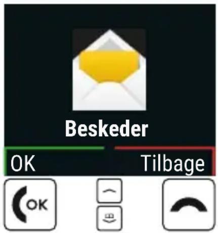 Beskeder OK Tilbage