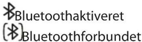*Bluetoothaktiveret (*)Bluetoothforbundet