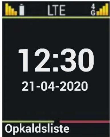 LTE 4G 12:30 21-04-2020 Opkaldsliste