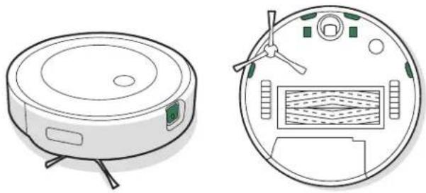 IROBOT Braava Jet m6 - Rengøring af sensorer, kameravindue og opladningskontakter - 1