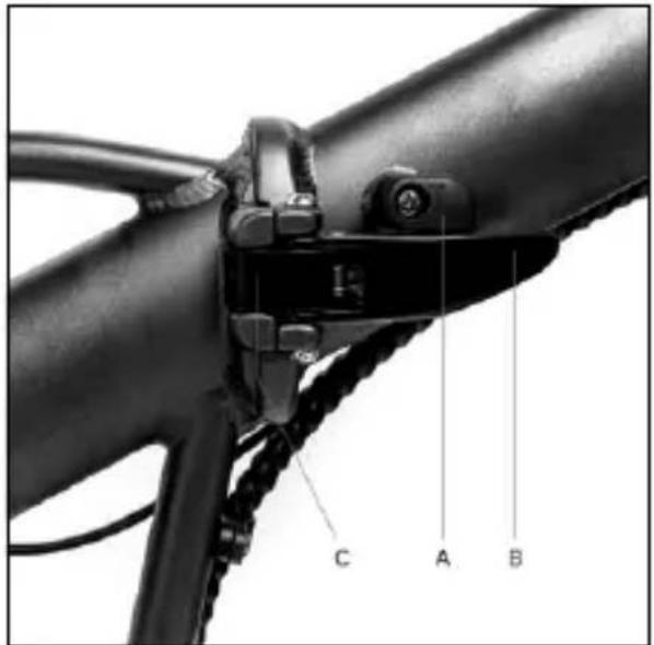 C A B