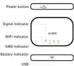 ALCATEL Link Zone MW70 - Getting to know your LINKZONE - 1