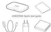 ALCATEL Link Zone MW70 - What's in the box - 1