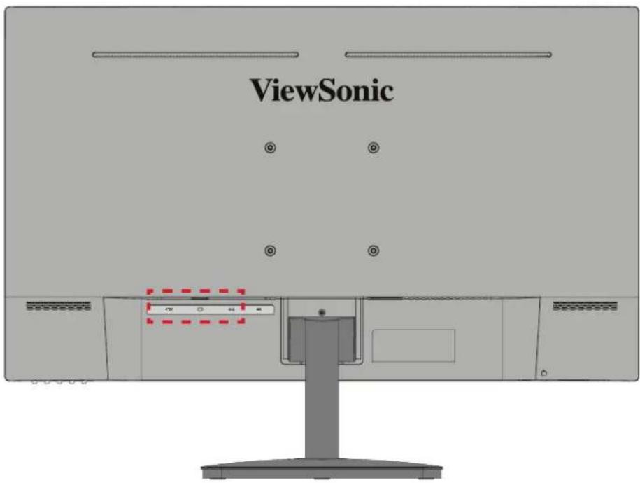 VIEWSONIC VA2732-h - Tilslutning af eksterne enheder - 1