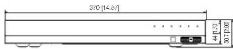 370 [14.5/] 44 [1.73] 307.00