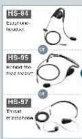 ICOM IC-M85 - Variety of Audio Accessories - 4