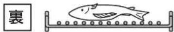 Paloma IC-N86BHA-R - ④ 魚(食材)を置く - 3