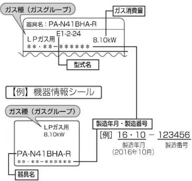 Paloma IC-N86BHA-R - ■機器の銘板に表示してあるガス種(ガスグループ)以外のガスでは使用しない - 2