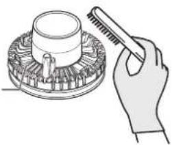Paloma IC-N86BHA-R - 台所用中性洗剤で水洗いし、乾いた布で水気をふき取る - 2