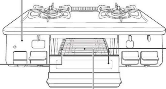 Paloma IC-N86BHA-R - 注意 - 2