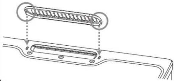 Paloma IC-N86BHA-R - グリル排気口カバー - 1