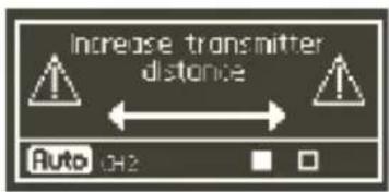 Increase transmitter distance Auto CH2