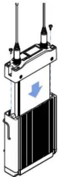 SENNHEISER EK 6042 - Tilslutning af backpanel-adapter - 1